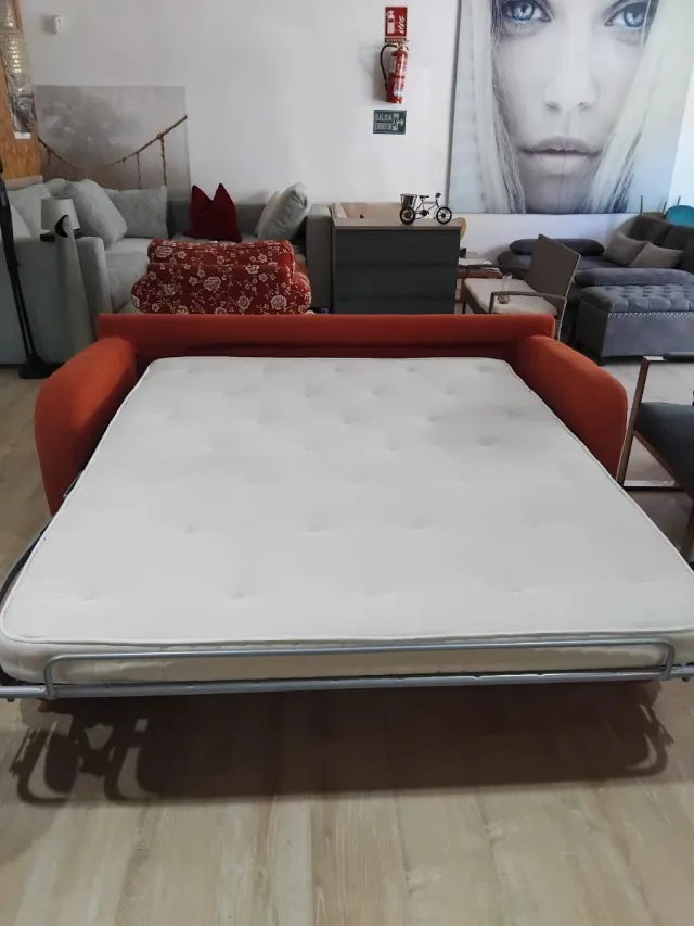Sofá Cama Naranja