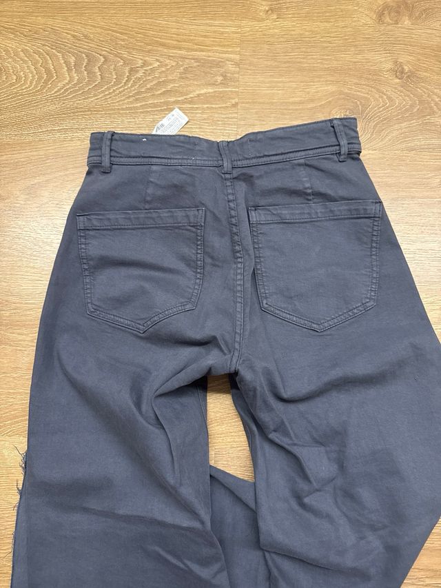 Pantalón ancho azul marino