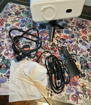 Proyector LED AMEELA Negro