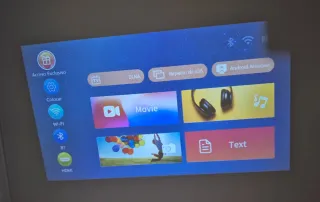 Proyector LED AMEELA Negro