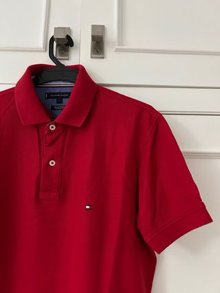 Polo Tommy Hilfiger Rojo Hombre