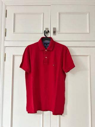 Polo Tommy Hilfiger Rojo Hombre