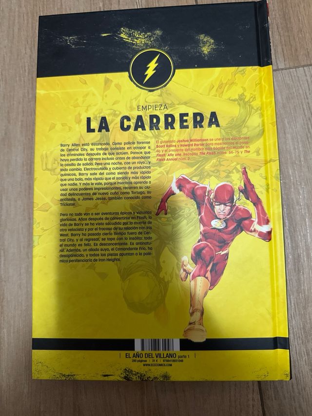 Flash Saga #8: Año Uno. ECC. Nuevo sin leer. -50%