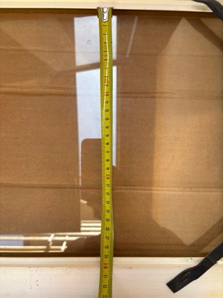 Cornice Vintage Dorata con Vetro