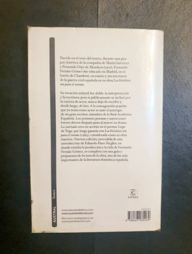 Las bicicletas son para el verano