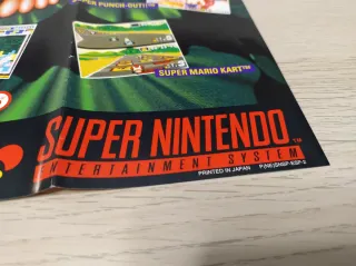 🇪🇦 Póster videojuegos Super Nintendo PAL España