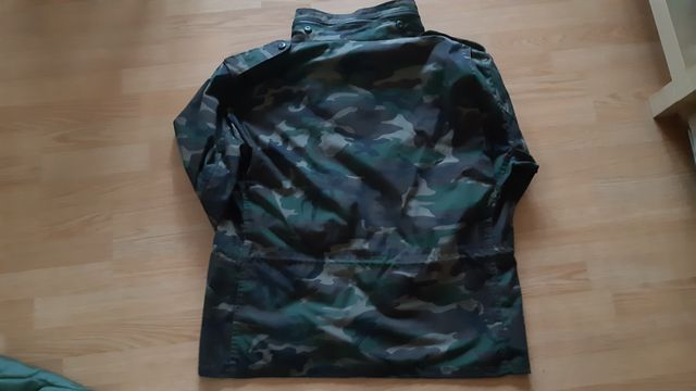 Parka militar camuflaje