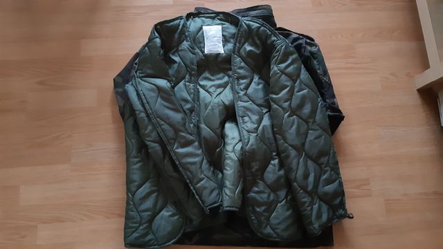 Parka militar camuflaje