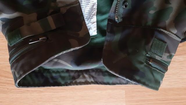 Parka militar camuflaje