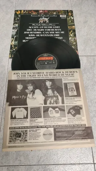 Vinilo Hear 'n Aid Heavy Metal