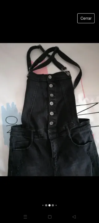 Mono vaquero Stradivarius desgastado