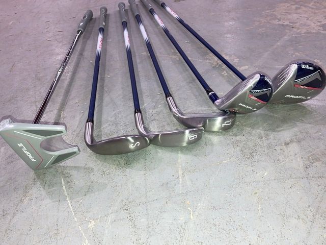 Palos Golf Wilson P Mujer LRH Medio ZURDOS