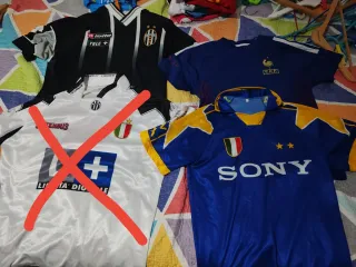 Camisetas Juventus y Francia