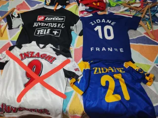Camisetas Juventus y Francia