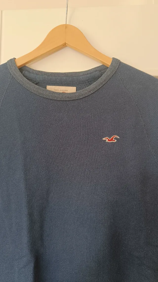 Sudadera Hollister Azul