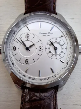 Reloj Massimo Dutti World Traveler