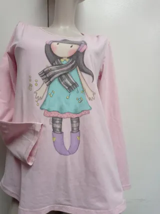 Camiseta manga larga  dibujo