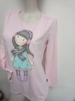 Camiseta manga larga  dibujo