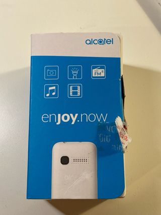 Telefono Alcatel Basico Bianco e Nero