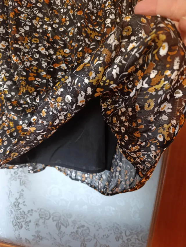 Vestido Salsa estampado floral talla M