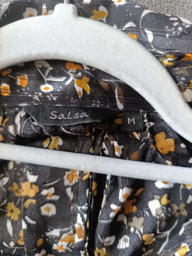 Vestido Salsa estampado floral talla M