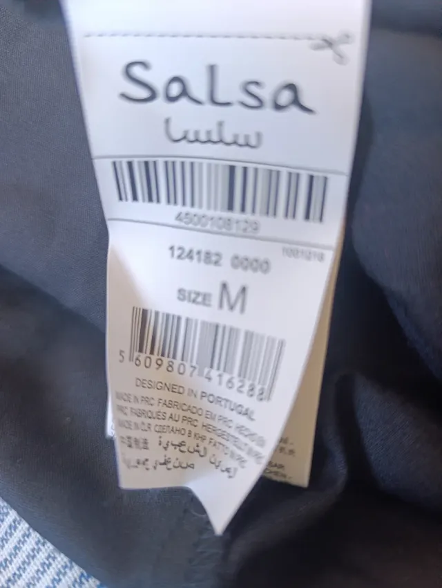 Vestido Salsa estampado floral talla M