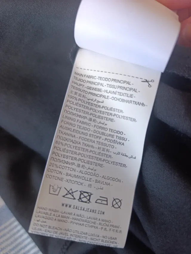 Vestido Salsa estampado floral talla M