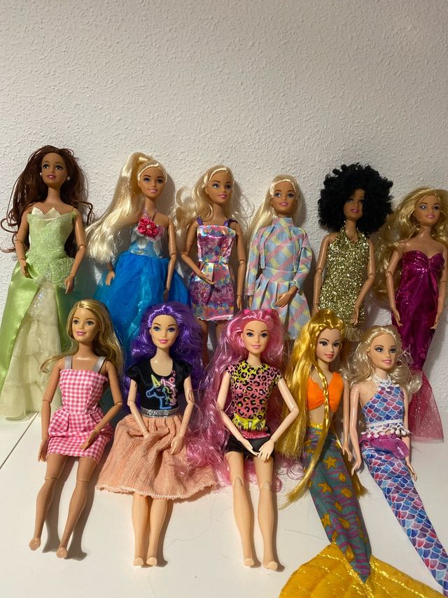 Lote Muñecas Estilo Barbie