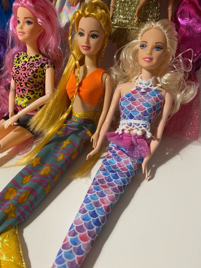 Lote Muñecas Estilo Barbie
