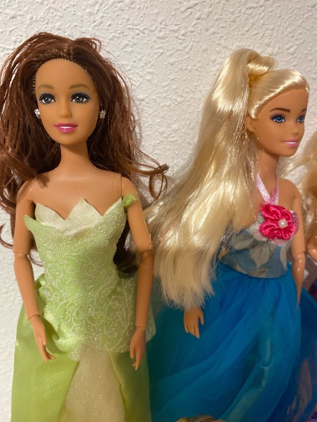 Lote Muñecas Estilo Barbie