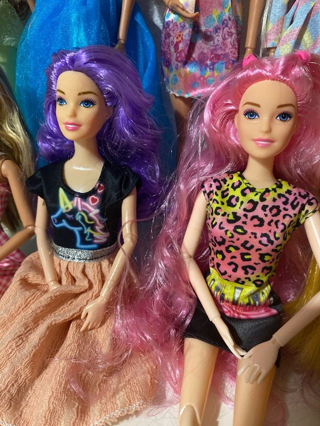 Lote Muñecas Estilo Barbie