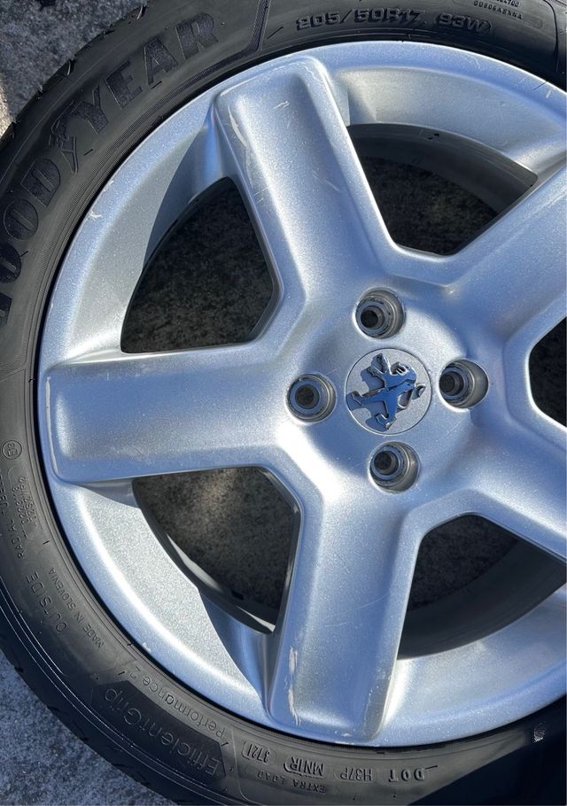 Llantas Peugeot 307 17 pulgadas