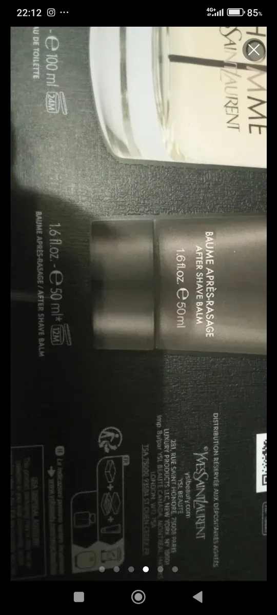 Yves Saint Laurent L'Homme Set Perfume Hombre