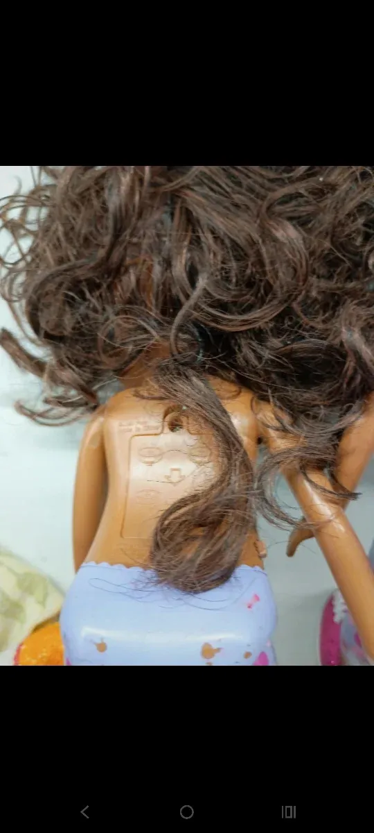 2 Bambole con leggings a pois