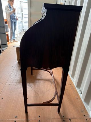 Escritorio bureau secreter con tapa de madera