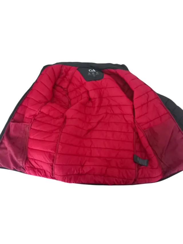 Chaqueta acolchada negra