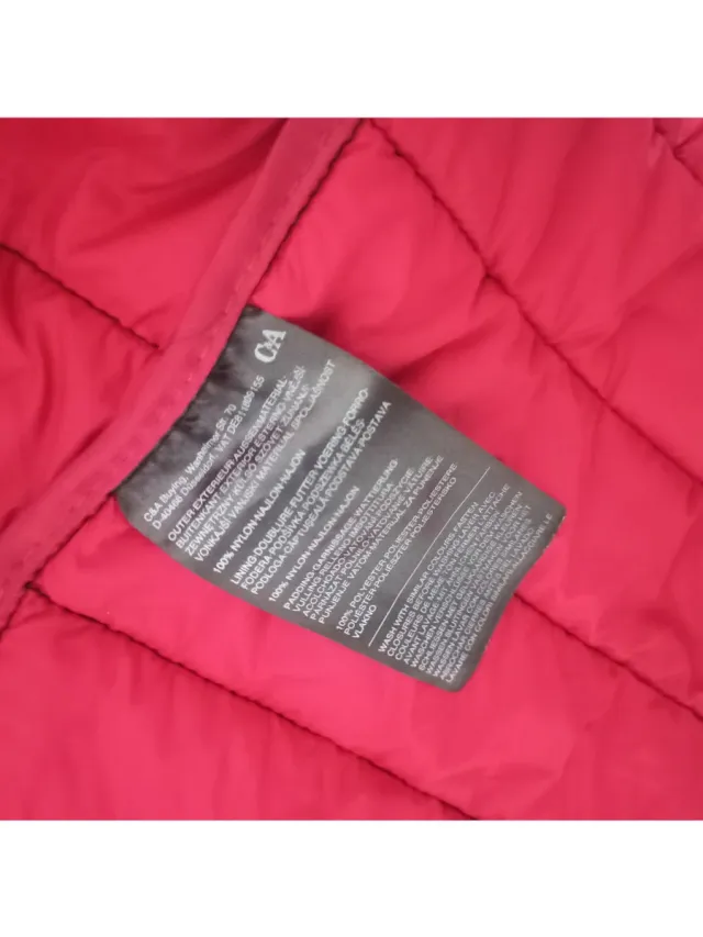 Chaqueta acolchada negra