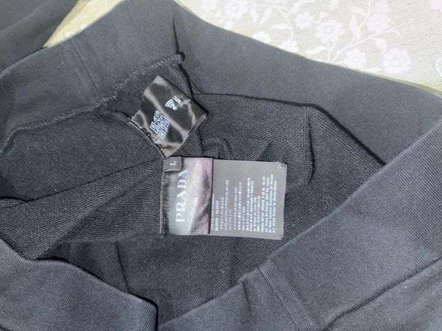 Sudadera Prada Negra Hombre Original