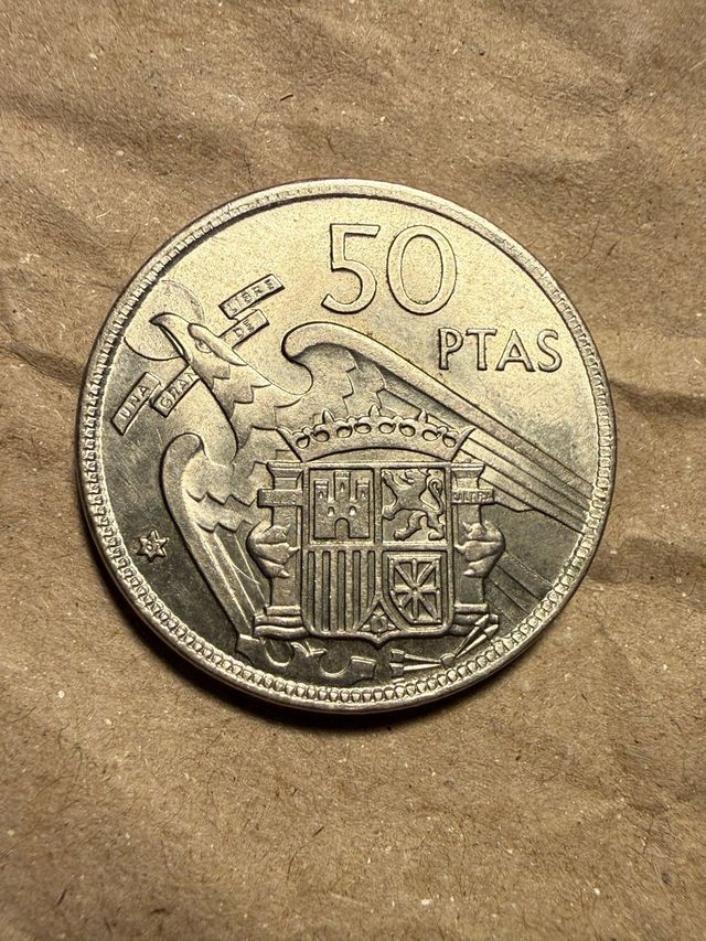 50 Pesetas Franco 1957