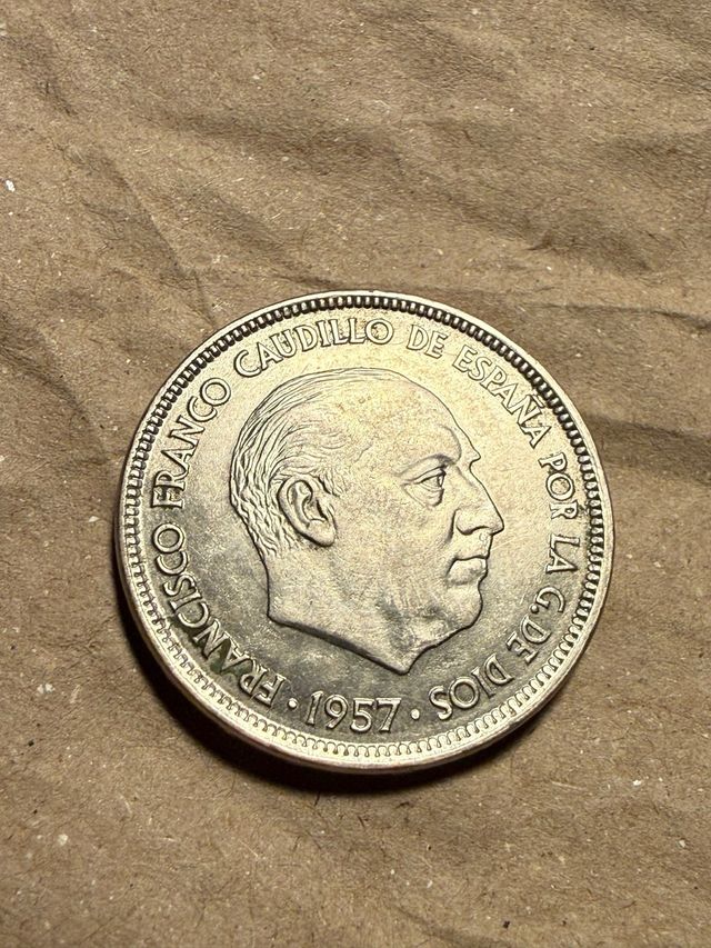 50 Pesetas Franco 1957