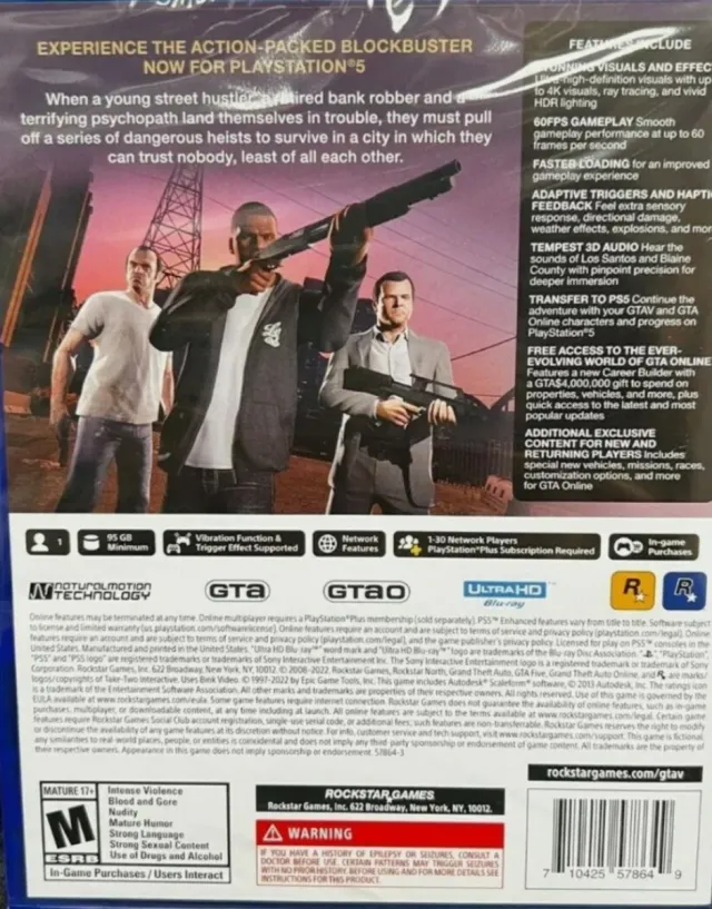 Grand Theft Auto V PS5