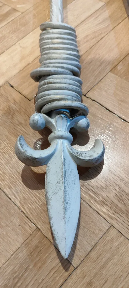 Barra Cortina Forja Metal