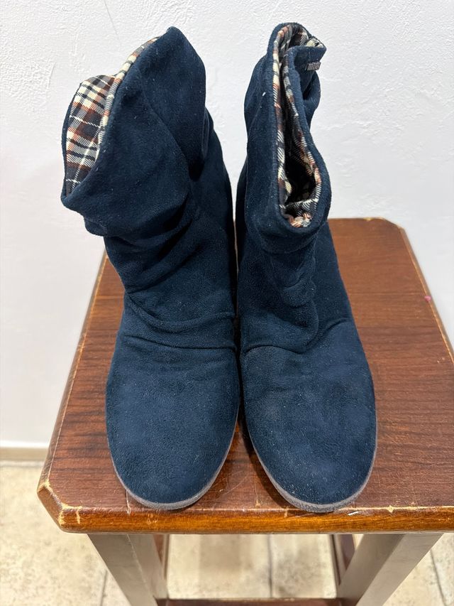 Botines Mustang marino Talla 38