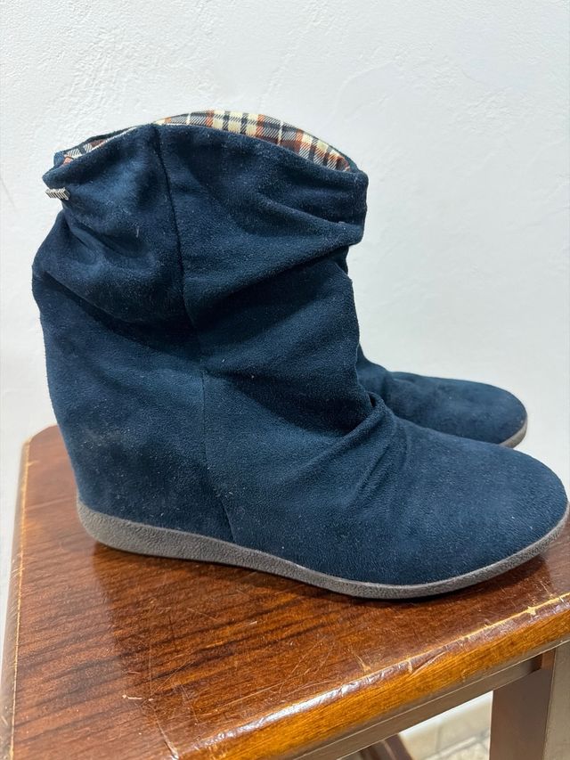 Botines Mustang marino Talla 38