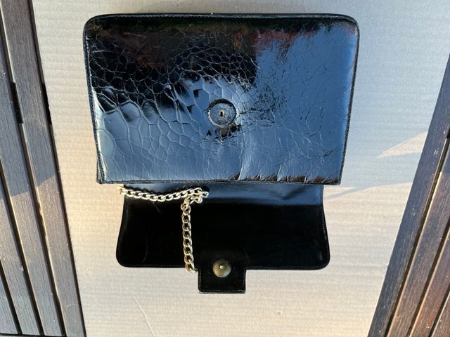 Borsa donna in pelle nera