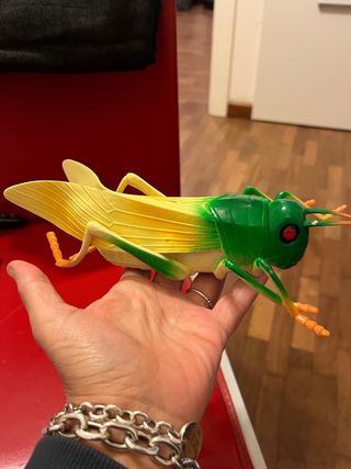 Animale in Plastica Cavalletta giocattolo