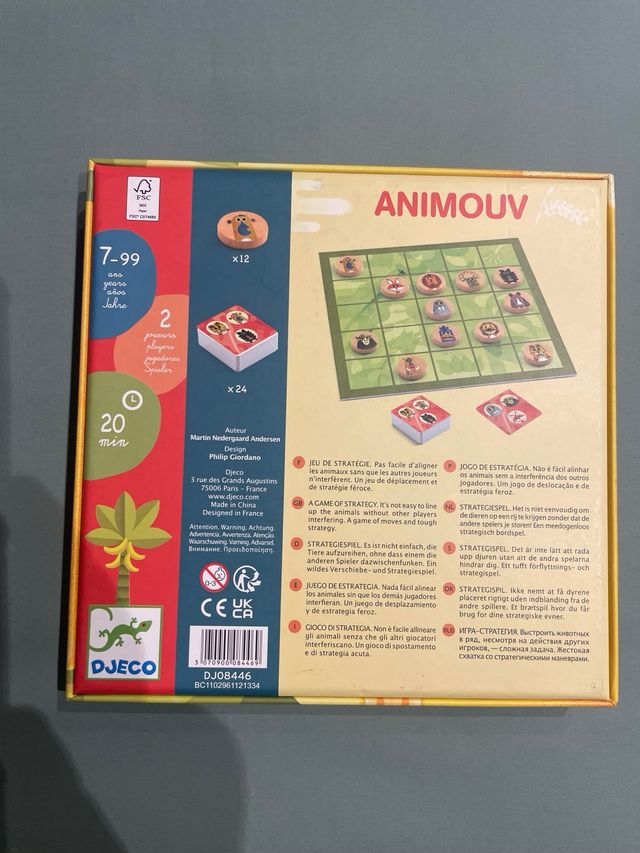 Juego ANIMOUV de DJeco