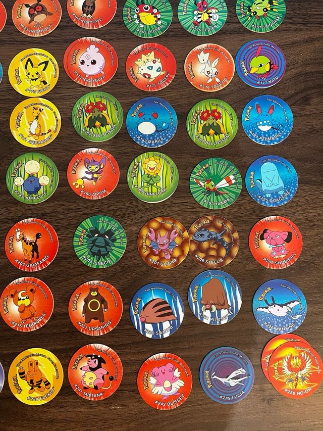 Tazos Pokémon Serie 3