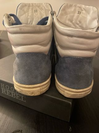 Scarpe Hogan Bambino Blu/Bianco