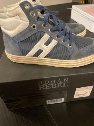 Scarpe Hogan Bambino Blu/Bianco